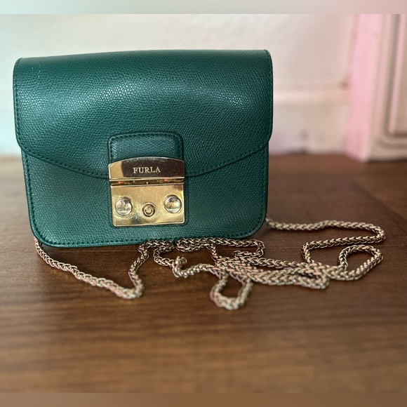 Furla Metropolis Crossbody Bag - Green - Picture 2 of 4
